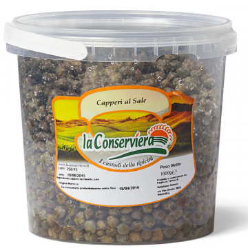 Small capers in salt - 1 kg