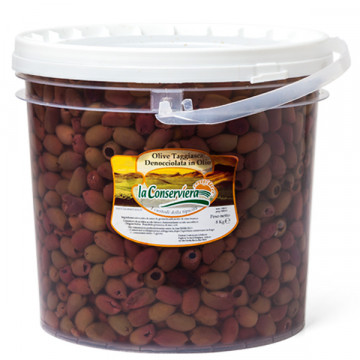 Pitted taggiasca olives -...
